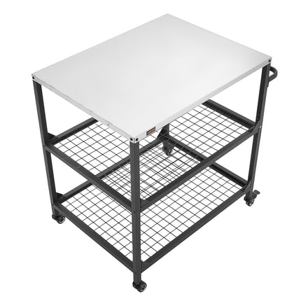 Lauko kepsninės vežimėlis VEVOR WER-V4, 800 x 610 mm
