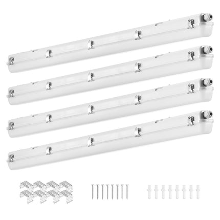 LED drėgmei atsparus šviestuvas VEVOR GT-SFD60D-E, 60W