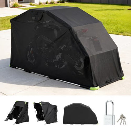 Motociklo pastogė VEVOR KDMTCP-001, 279x109,5x160 cm