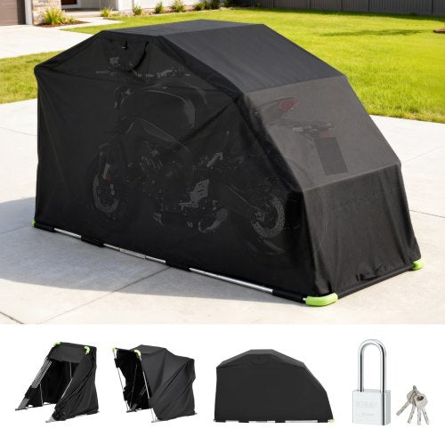 Motociklo pastogė VEVOR KDMTCP-001, 279x109,5x160 cm