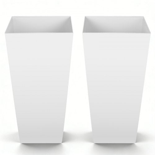 Aukšti lauko vazonai VEVOR F3366W-WT, 665 mm