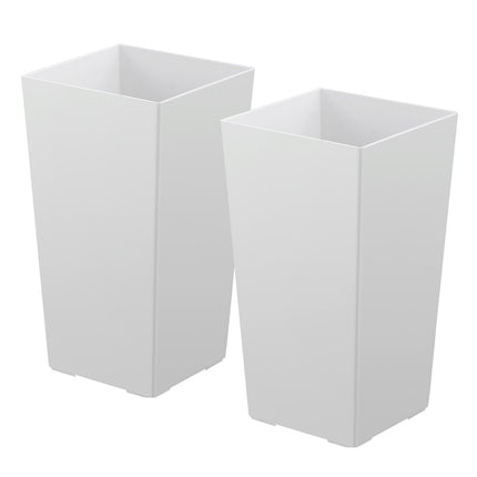 Aukšti vazonai VEVOR F3055W-WT, 550 mm, 2 vnt.