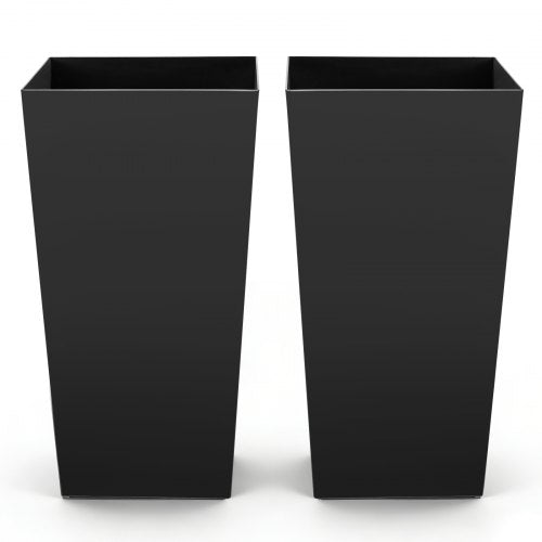 Aukšti vazonai VEVOR F4075W-BK, 750 mm aukščio, 2 vnt.