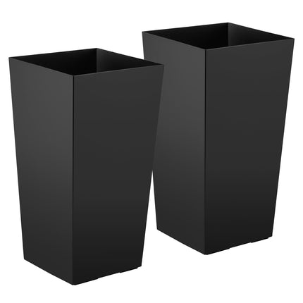 Aukšti vazonai VEVOR F4075W-BK, 750 mm aukščio, 2 vnt.