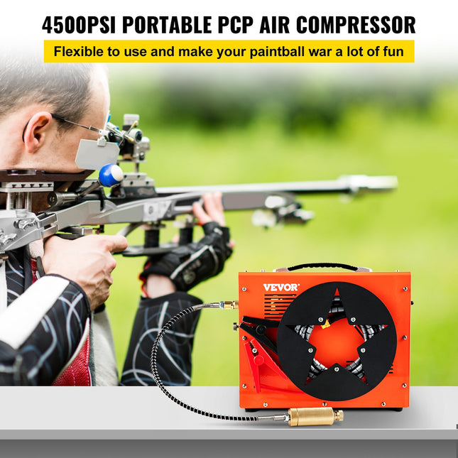PCP oro kompresorius VEVOR SG-220V-110V-12VMC, 350W
