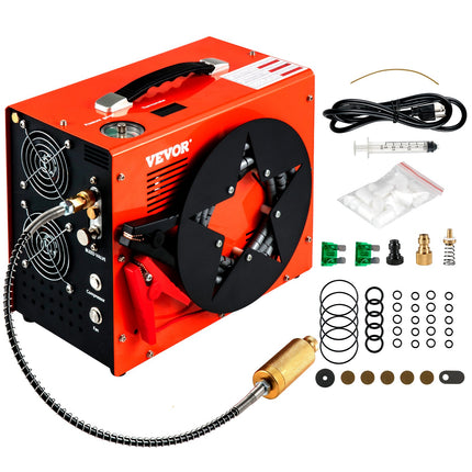 PCP oro kompresorius VEVOR SG-220V-110V-12VMC, 350W