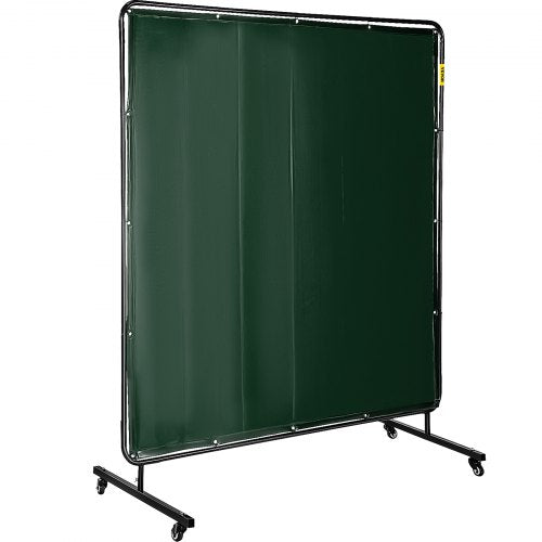 Suvirinimo ekranas su rėmu VEVOR 182,9 x 182,9 cm, žalias vinilas