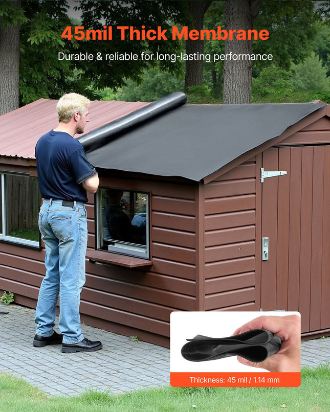 EPDM stogo danga VEVOR EPDM-S-002, 4,57 x 4,57 m
