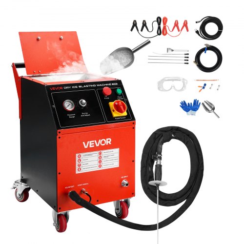 Sauso ledo valymo įrenginys VEVOR V505, 5 kg talpa