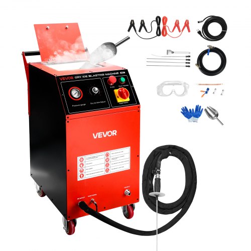 Sauso ledo valymo įrenginys VEVOR V507, 7,5 kg talpa