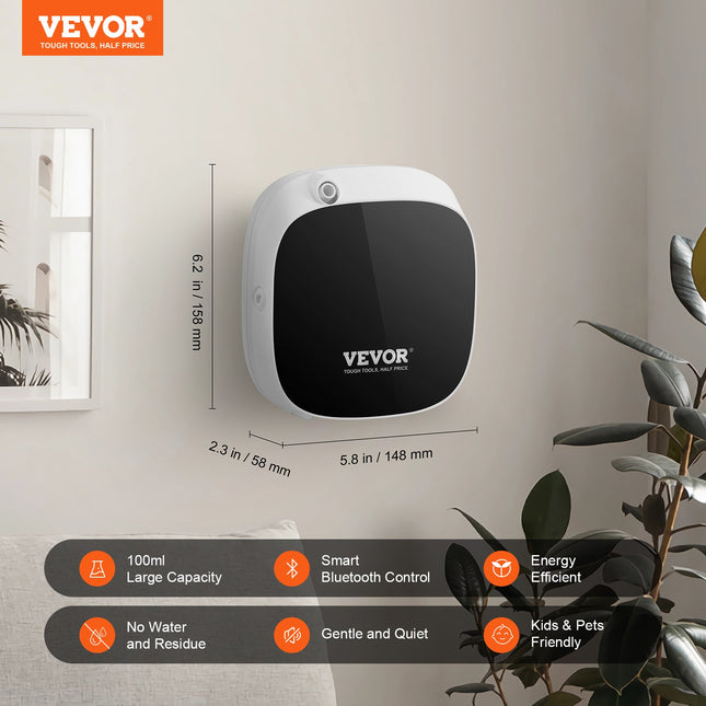 Kvapų difuzorius VEVOR A1-V3.1, 100 ml talpa