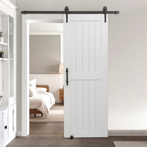 Stumdomos daržinės tipo durys VEVOR 30HM, 762 x 2134 mm
