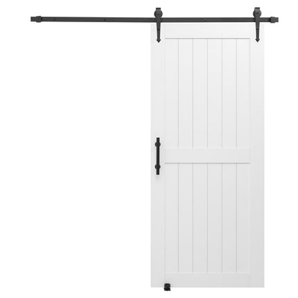 Stumdomos daržinės tipo durys VEVOR 36HM, 914 x 2134 mm