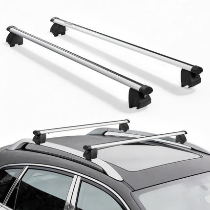 Stogo skersiniai VEVOR HJ-RB021bar+RB015-120CM, 90 kg keliamoji galia