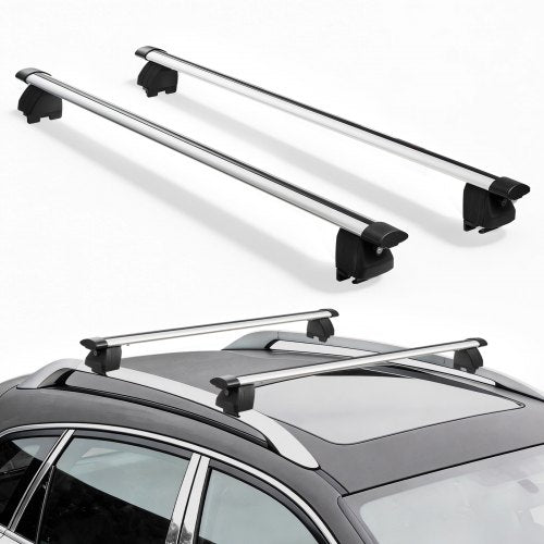 Stogo bagažinės skersiniai VEVOR HJ-RB015-120CM, 75 kg keliamoji galia