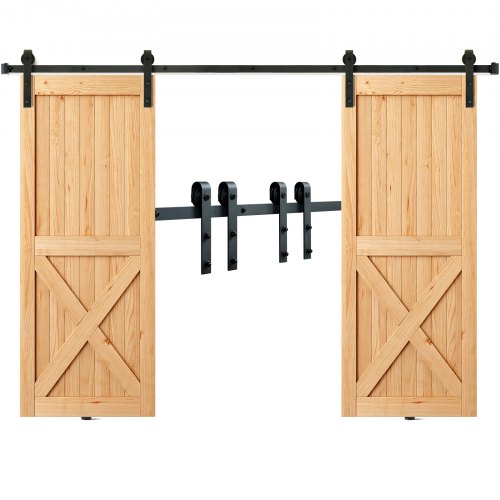 Stumdomų durų mechanizmas VEVOR 004-3.0M, 243,8 cm