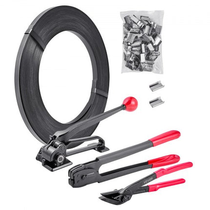 Plieno juostos tvirtinimo rinkinys VEVOR CL-GD180, 183 m juosta