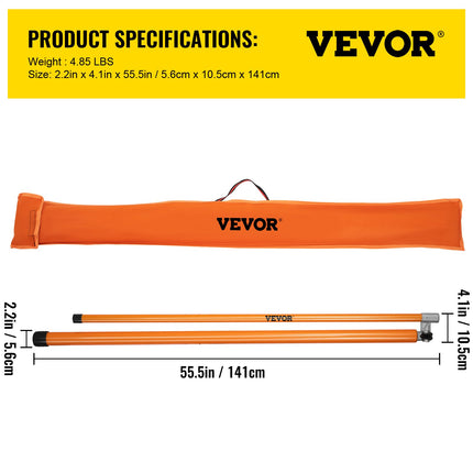 Aukščio matuoklė VEVOR 20FT HEIGHT STICK, 6 m