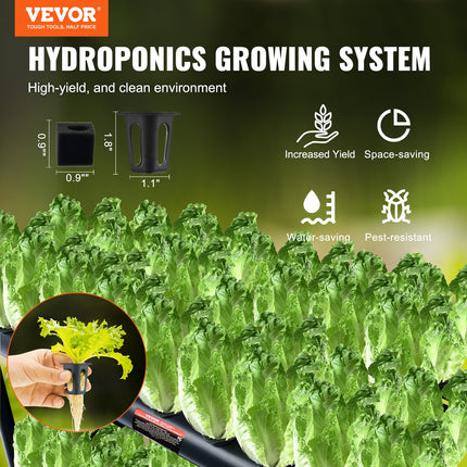 Hidroponinė auginimo sistema VEVOR VV2-72W, 72 vietos