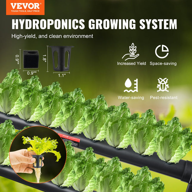 Hidroponinė auginimo sistema VEVOR VVGrey4-36, 36 sodinimo vietos