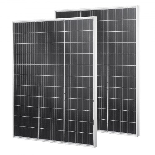 Dvišalės saulės baterijos VEVOR S100, 2x100W