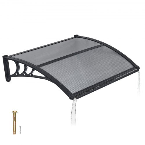 Durų stogelis VEVOR CZPC30X40G-C, 75x100 cm