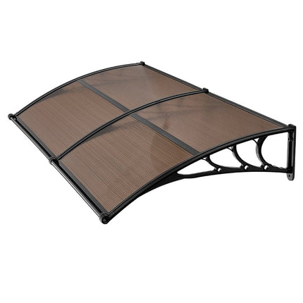 Durų stogelis VEVOR CZPC40X80B-C, 96,5 x 198,7 cm