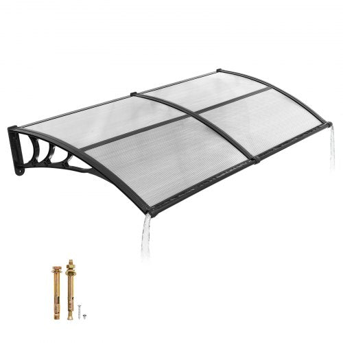 Durų stogelis VEVOR CZPC40X80T-C, 96,5 x 198,7 cm