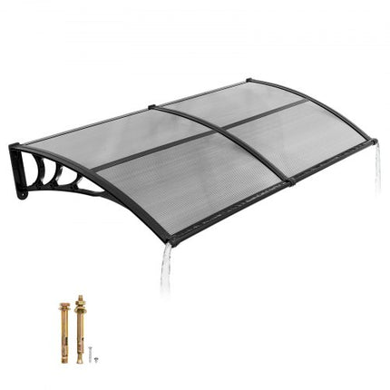 Durų stogelis VEVOR CZPC40X80G-C, 96,5 x 198,7 cm