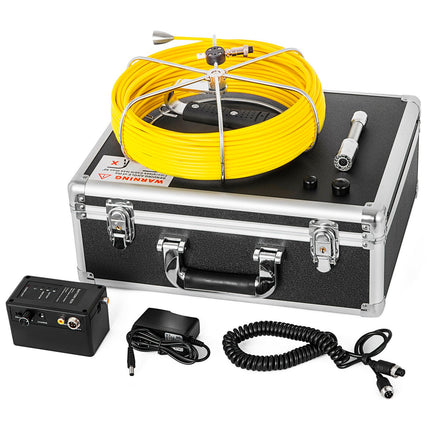 Vamzdynų patikros kamera VEVOR 20M 7Inch, 7 colių LCD ekranas