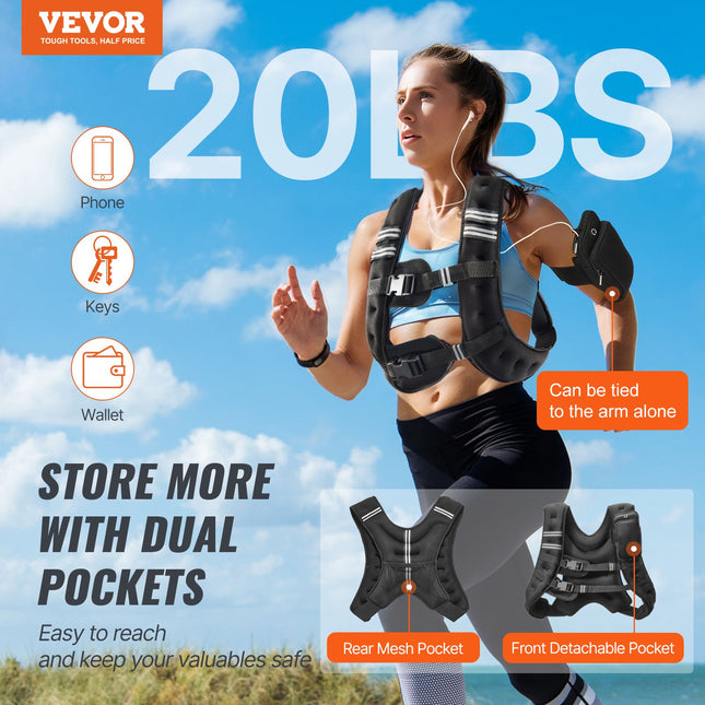 Svorio liemenė VEVOR JS-VEST005-3, 9,22 kg