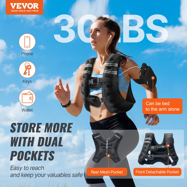 Svorio liemenė VEVOR JS-VEST005-4, 13,8 kg