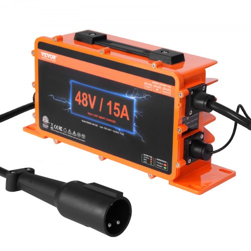 Golfo vežimėlio akumuliatorių įkroviklis VEVOR GS950C-4801500, 48V 15A