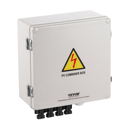 Saulės elektrinės sujungimo dėžutė VEVOR SP-HL-P202010-10A, 4 kanalų