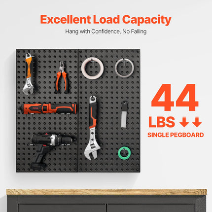 Metalinės perforuotos sienelės VEVOR SKU5-PEGBOARD KIT, 2 vnt.