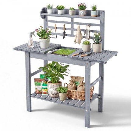 Sodininko stalas VEVOR DS-PB009, 94–140 cm reguliuojamas plotis