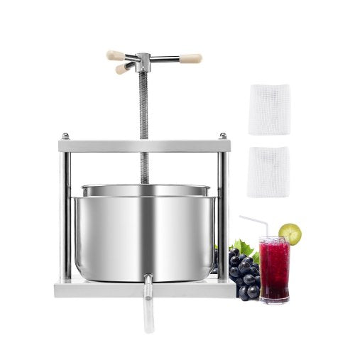 Vaisių ir vyno presas VEVOR LD-SS12, 12 l talpa