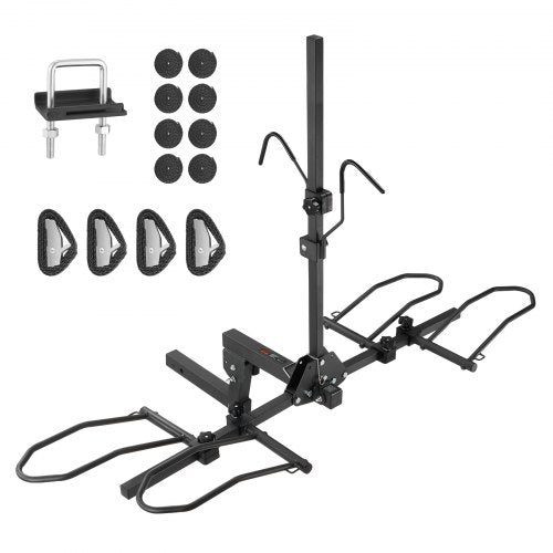 Ant kablio montuojamas dviračių laikiklis VEVOR RC-1803I, 2 dviračiams, iki 72,5 kg