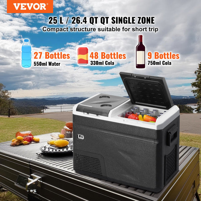 Nešiojamas automobilinis šaldytuvas VEVOR IC36, 36 l