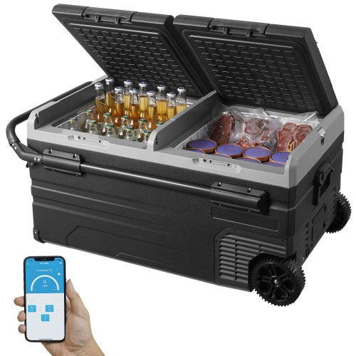Automobilinis šaldytuvas VEVOR TWW95, 95 l