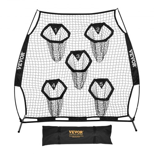 Amerikietiško futbolo treniruočių tinklas VEVOR DKS-6601B, 1,8 x 1,8 m