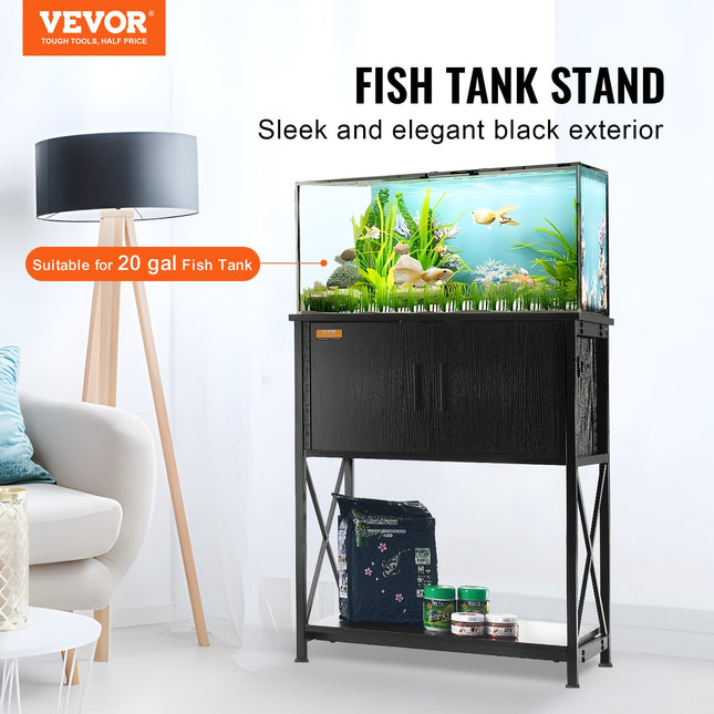 Akvariumo stovas VEVOR GSSU-FTS016, 76 kg apkrova