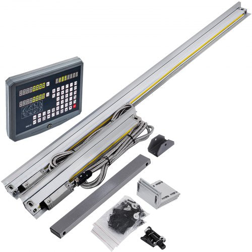 Skaitmeninė rodmenų sistema (DRO) VEVOR 2 ašių, 1000 mm ir 250 mm eiga