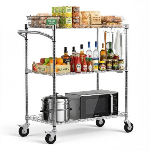 Virtuvinis vežimėlis VEVOR LX-C9395, 300 kg apkrova
