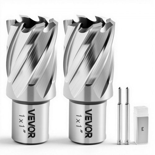 Žiedinių frezų rinkinys VEVOR KD-4-01-A, 25,4 mm skersmens