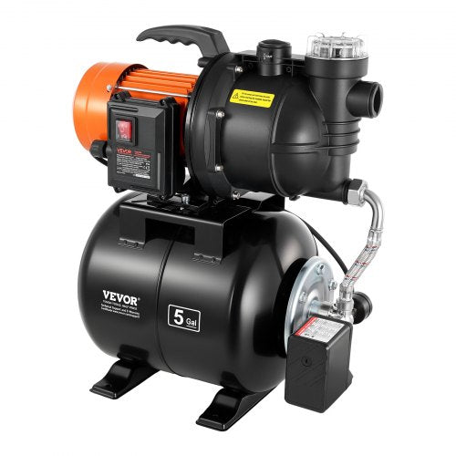 Vandens siurblys su hidroforu VEVOR FSGP1200C, 735 W