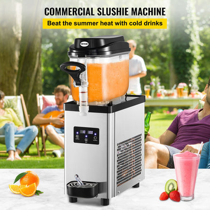 Šaldytų gėrimų (slushy) aparatas VEVOR S16-XV1, 6 l