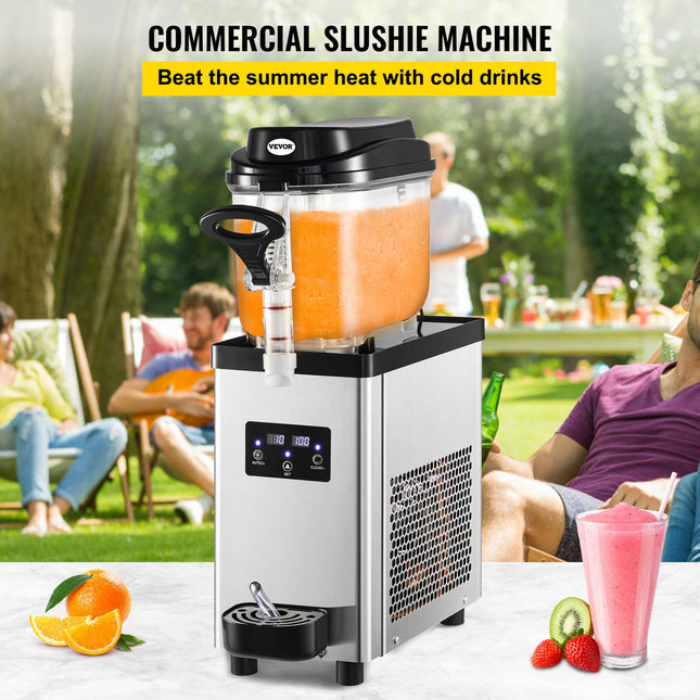 Šaldytų gėrimų (slushy) aparatas VEVOR S16-XV1, 6 l