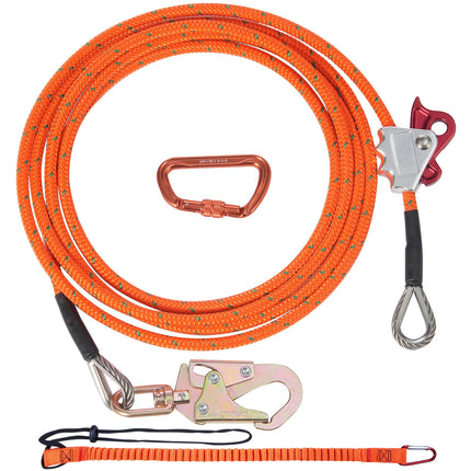 Arboristinis saugos lynas VEVOR ROPE-G-127-16, 4,8 m