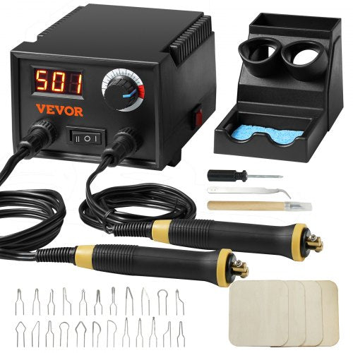 Medienos deginimo rinkinys VEVOR LH50, 200–700°C temperatūra